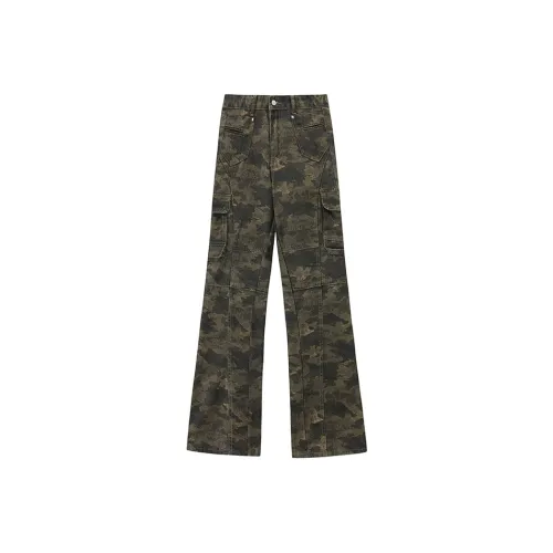 RUSURE Камуфляж Унисекс Джинсы