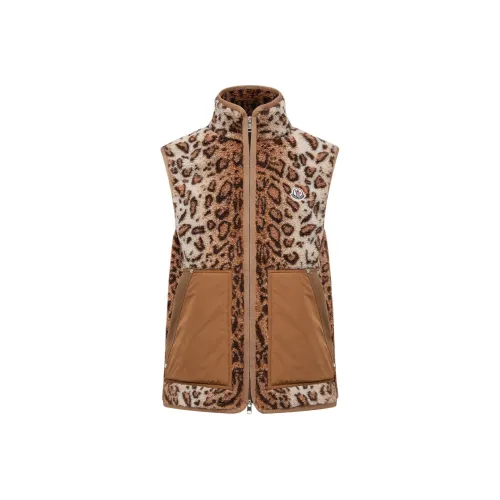 Moncler Смесовая шерсть Тедди ZIP UP Жилет Мужской