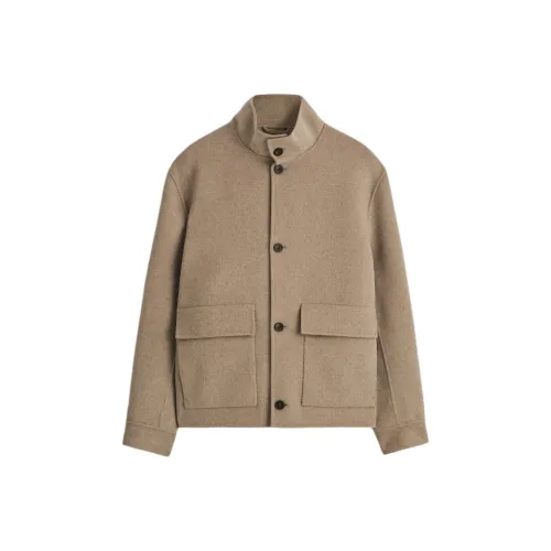 COS CAMEL Мужские Куртки