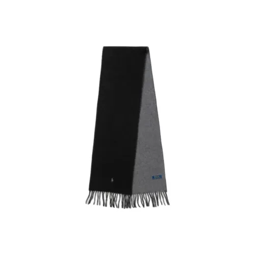 Polo Ralph Lauren 100% хлопок Вязаные шарфы Мужской Черный Серый