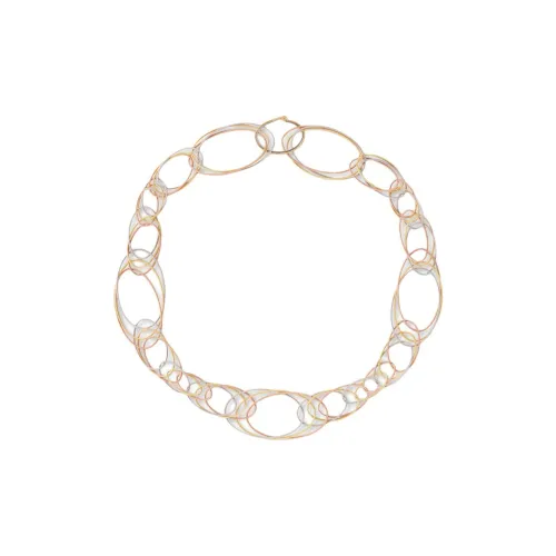 BUCCELLATI Белое золото Ожерелья Унисекс Серебро Золото Розовое золото