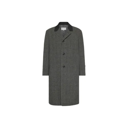 Maison Margiela Темно-серый Мужской Пальто