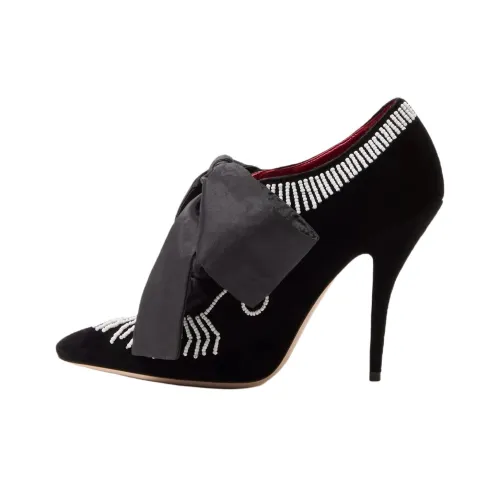 Valentino Garavani Rockocò Ботильоны 10,5 см Женские Черные