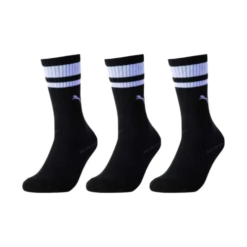 PUMA Носки Crew Унисекс 3 упаковки черные