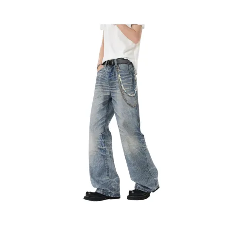 NRXX Blue Unisex Jeans NRXX Синий Унисекс Джинсы