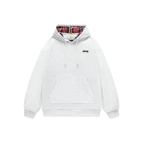 JEEP С капюшоном Флис Линейка Худи и Свитшоты Унисекс