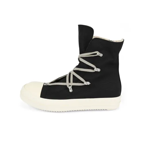 Rick Owens DRKSHDW Высокие Топы Стильные Скейтбординг Мужские Черно-Белые