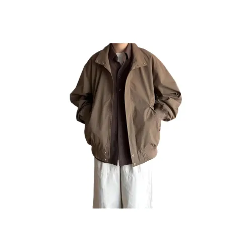 Wooden Rabbit Художественный стиль Модный Минималистский стиль Универсальный Модный Харадзюку Куртка Мужская