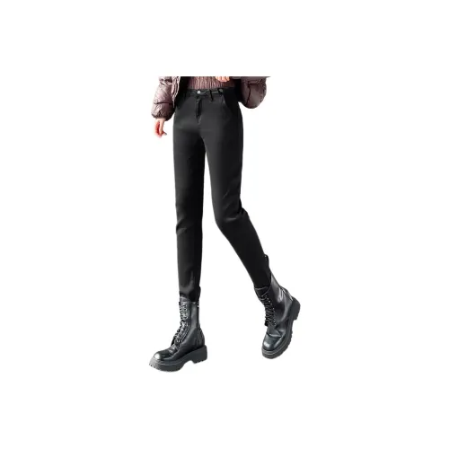 JEANSWEST Черные Женские Джинсы