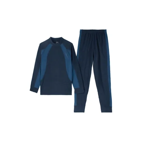 Cotton Gene Темно-синий Унисекс Термокомплекты