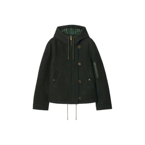 Burberry FW25 Velvet Feel Пальто Женское