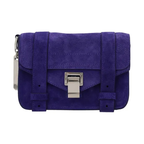 PROENZA SCHOULER Lambskin Сумка через плечо Мини Женская Синяя