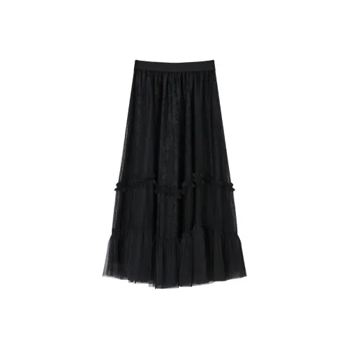 XIANGYING Повседневная длинная юбка женская