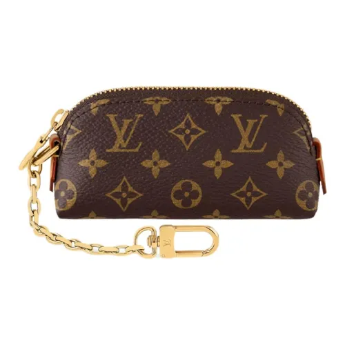 LOUIS VUITTON Монограмма Холст Косметичка Женская Коричневая