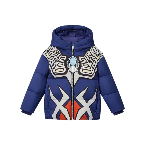 BOSIDENG x AOTEMAN LIANMINGKUAN Пуховик Осенний Зимний для детей 3-7 лет