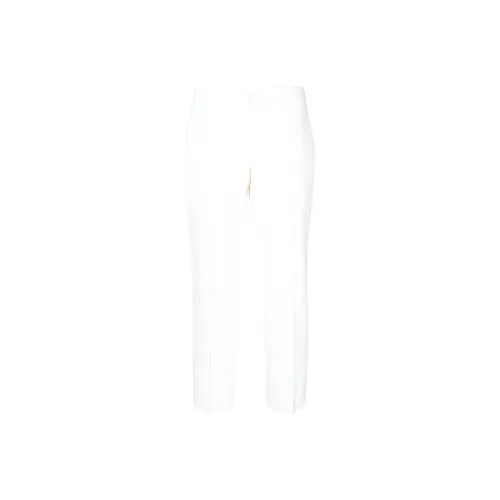 Alexander McQueen Вязаные тренировочные брюки Женские Белые