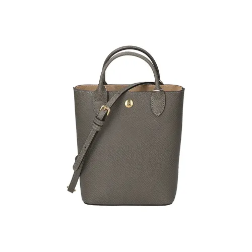 LONGCHAMP Épure Коровья кожа Сумка Мини Женская Серый