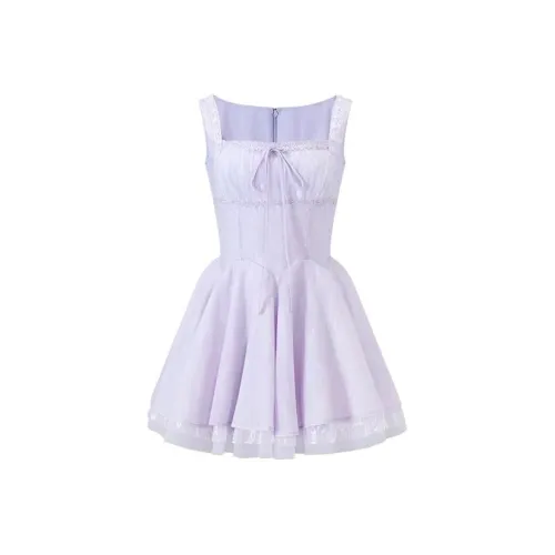 TIBINB Без рукавов Платье Женское