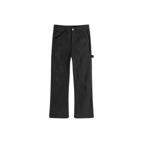 UKTK Черные Мужские Джинсы