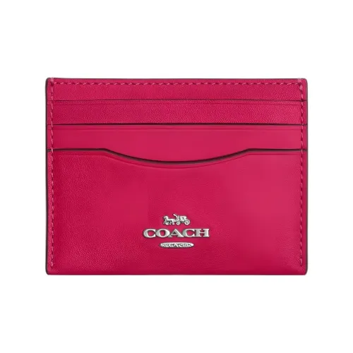 COACH Искусственная кожа Картхолдер Мини Женские Питайя