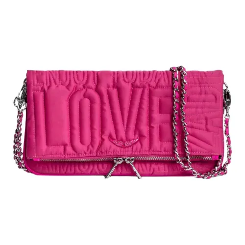 Zadig Voltaire Ручная сумка через плечо сумка на плечо женская фуксия