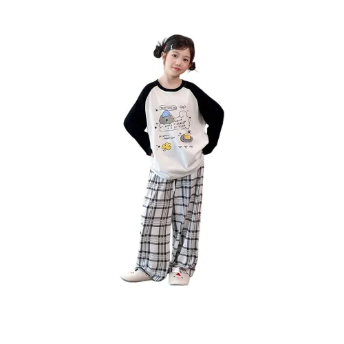 Lanza Повседневный Домашний Комплект Весенний Осенний Белый Подростки