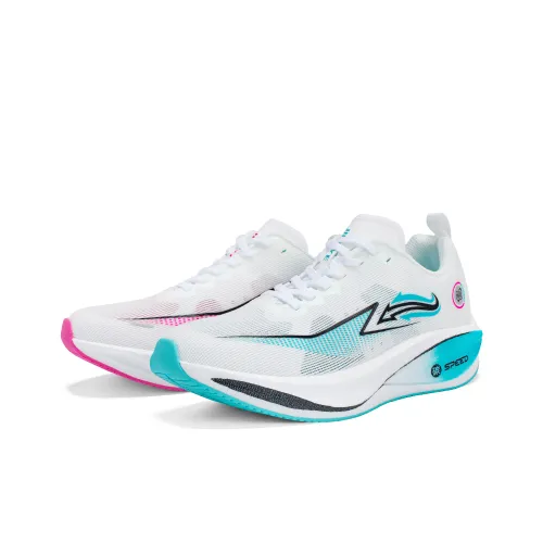 JINGYE Беговые кроссовки Низкий верх Синий Розовый Тайцзи Унисекс