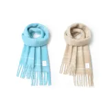 Винтаж Синий Белый + Хаки Экрю