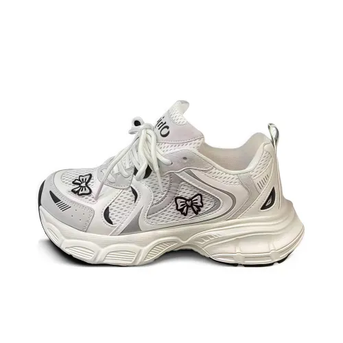 Luji Толстая подошва Низкий топ Белый Женский