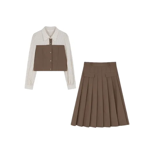 ZUOSAISI Офисные костюмы с юбкой Женские