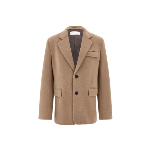 FERRAGAMO FW25 Бизнес-костюм Пальто Мужской