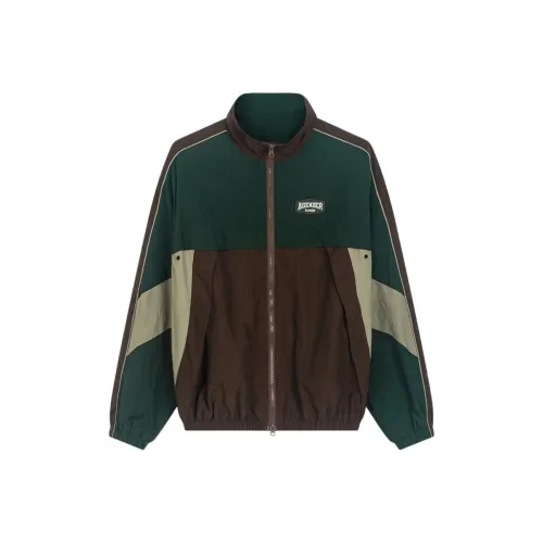 Bosieagender Зеленый Унисекс Куртки