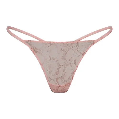 SKIMS FW25 MILKY Прозрачный STRING Стринг Женские