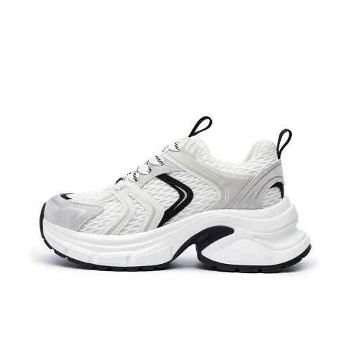 ELLE Платформа Обувь Белый Sneakers массивные подошвы Женские 2025 Женская обувь