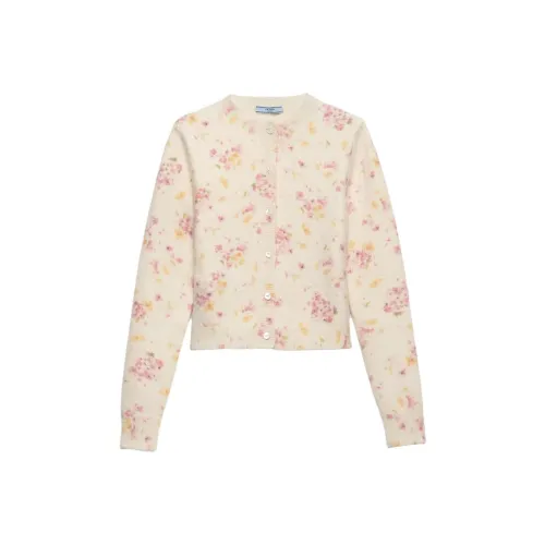 PRADA Fw25 Свитер Облегающий Женский