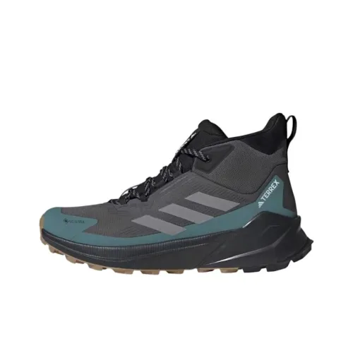 adidas Terrex TRAILMAKER 2,0 MID Топ Альпинизм Походная обувь Унисекс Черный Зеленый