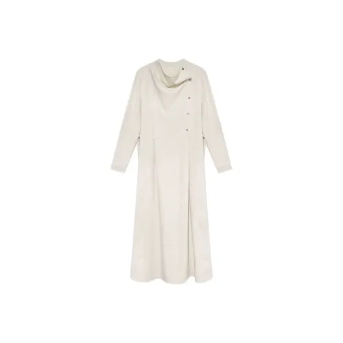 Meanalot Длинное платье с длинными рукавами женское