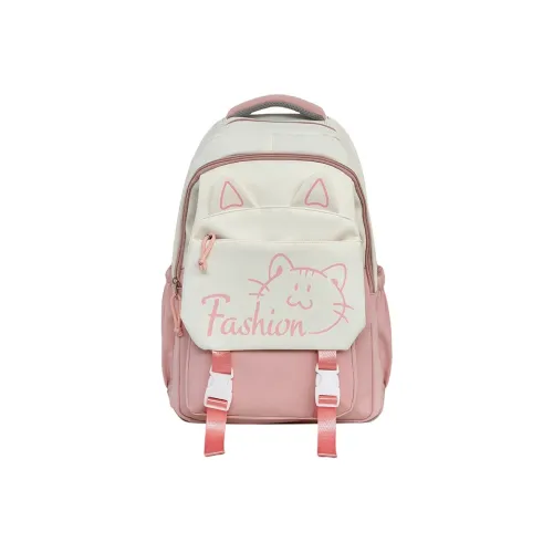 CREAM BEAR Нейлон Рюкзак Стандартный Черный Розовый Бургунди Хаки Зеленый