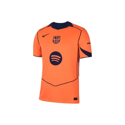 Nike Orange Мужская Футбольная Джерси