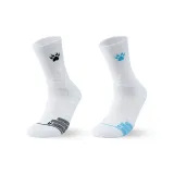 2 пачки носков без рисунка (белый/черный + белый/синий)