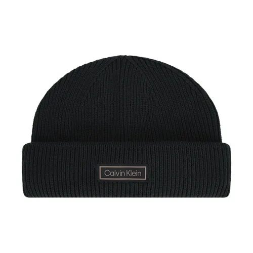 CALVIN KLEIN Шерсть Бини Унисекс Космический Черный