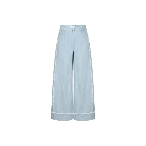 Umoumo Blue Women's Jeans Умумомо Синий Женские Джинсы