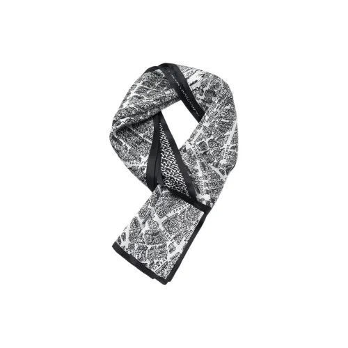 MH Шарфы из шелка тутового дерева Унисекс