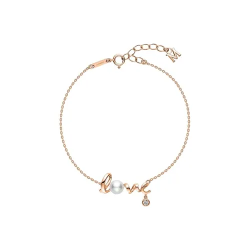 MIKIMOTO 18К Розовое золото Браслеты Унисекс Розовое золото
