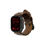 Коричневый с черной пряжкой