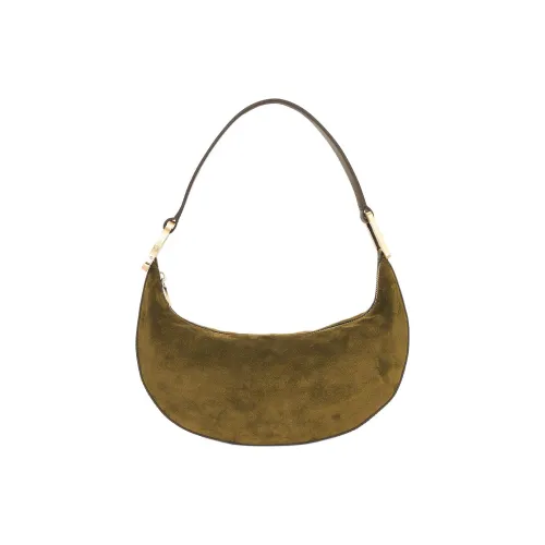 CULT GAIA Замша Телячья кожа Сумка на плечо Женская Оливково-зеленая