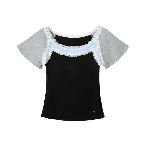 UENA Черный В наличии Женские T-рубашки