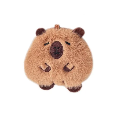 Pippi Beans Милый Капибара Скачащий Плюшевый Брелок 7,5 см Высота
