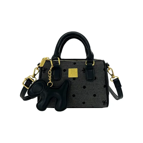 FCTOSSR ПУ (полиуретан) Сумка Стандартная Женская Черная Розовая