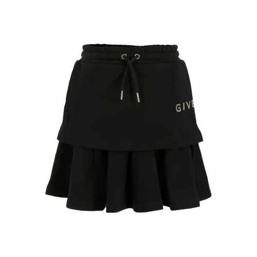 Givenchy FW25 Буква Логотип Бренда Умеренный Юбка Лето Детский